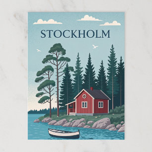 Stockholm, Sweden Postcard