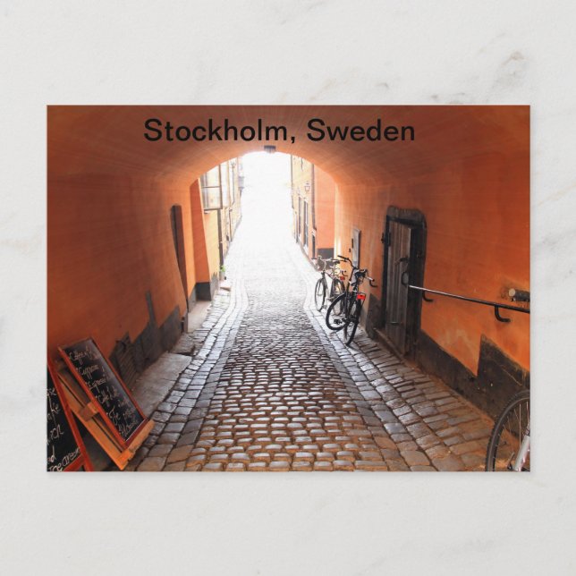 Stockholm, Sweden Postcard (Front)