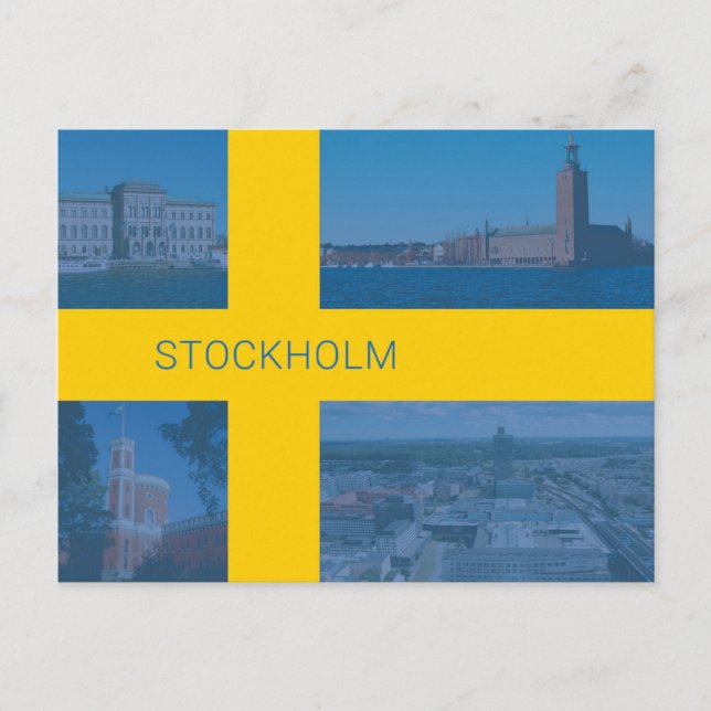 Stockholm - Sweden Postcard (Front)