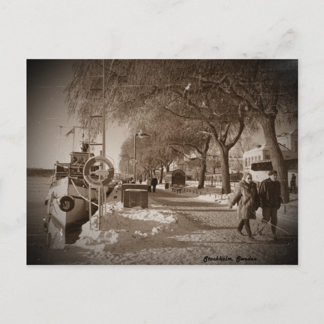 Stockholm,Sweden Postcard (Front)