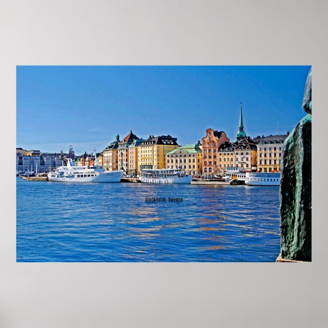 Stockholm, Sweden Poster (Front)