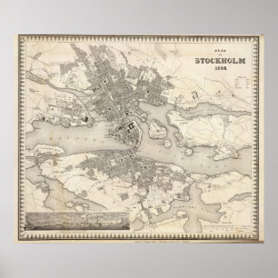 Stockholm, Sweden Poster