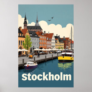 Stockholm Sweden Poster