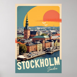 Stockholm Sweden Poster