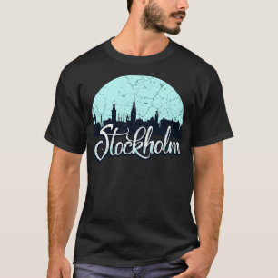 Stockholm Sweden Skyline 5 T-Shirt