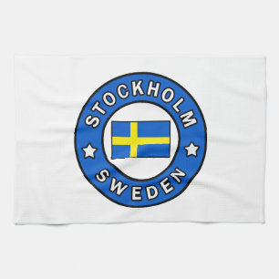 Stockholm Sweden Tea Towel