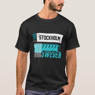 Stockholm Sweden Travel City Tourist T-Shirt