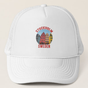 Stockholm Sweden Trucker Hat