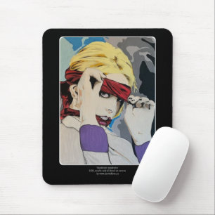 'Stockholm syndrome' Painting on a Mouse Pad