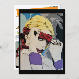 ‘Stockholm Syndrome’ Painting Small-Scale Print Invitation