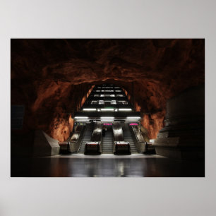 Stockholm Underground I Poster