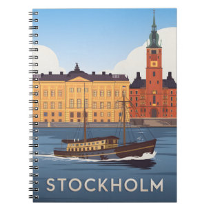 Stockholm vintage notebook