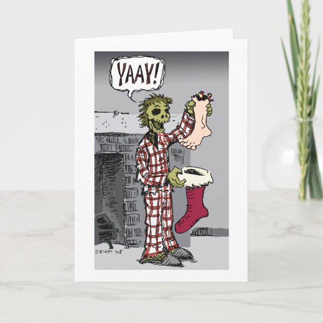 Stocking Holiday Card (Front)