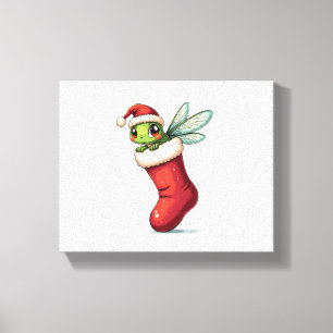 Stocking Stuffer Dragonfly Canvas Print