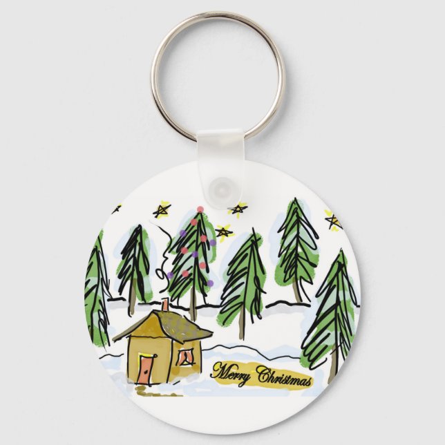 Stocking Stuffer Key Ring (Front)