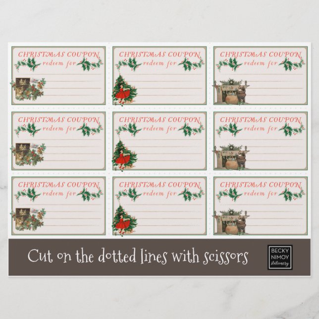 Stocking Stuffers Christmas Coupons Flyer (Front)