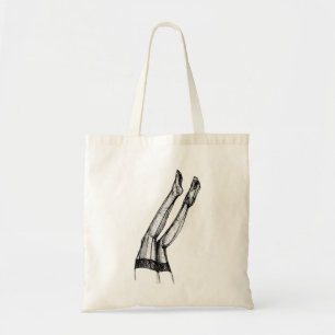 Stockings Fashion Sketch Tote Bag