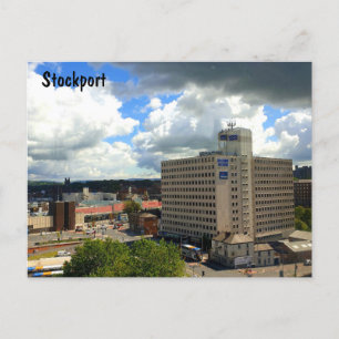 Stockport Centre Postcard