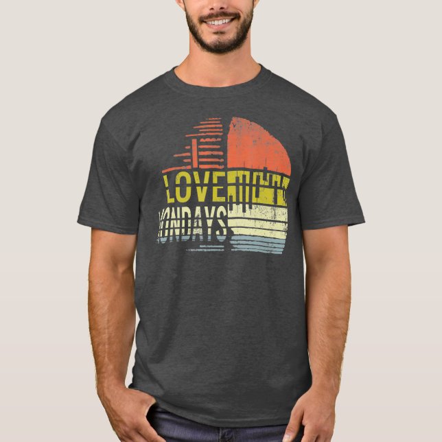 Stocks Day Trader I Love Mondays Forex Investing T-Shirt (Front)