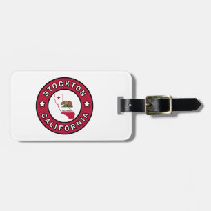Stockton California Luggage Tag