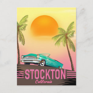 Stockton California USA Postcard