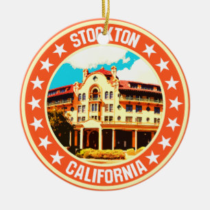 Stockton ceramic tree decoration