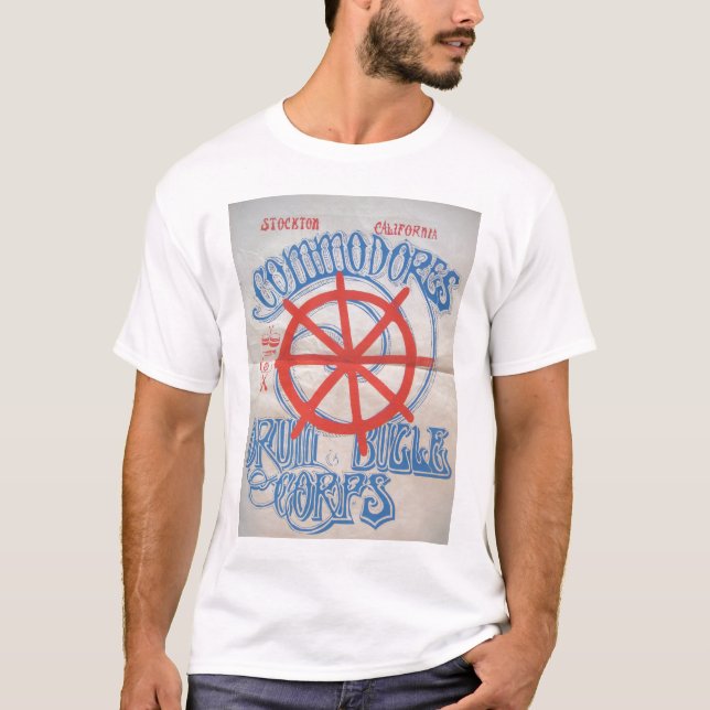 Stockton Commodores T Shirt (Front)