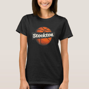 Stockton Hometown Basketball Player Sports T-Shirt