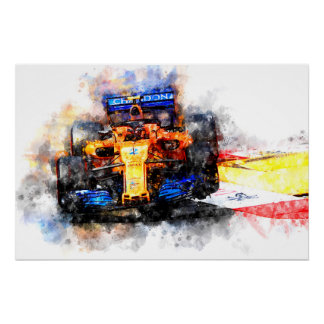 Stoffel Vandoorne 2018 Poster
