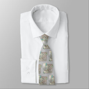 Stoffflicken Tie