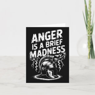 Stoic Philosoper Quote Motivational Stoicism Senec Card