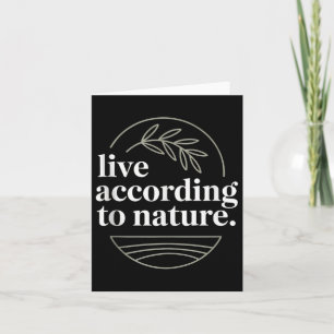 Stoic Philosoper Quote Motivational Stoicism Zeno  Card
