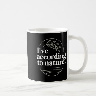 Stoic Philosoper Quote Motivational Stoicism Zeno Coffee Mug