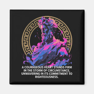 Stoic Philosophy Epic Old Greek Stoicism Inspirati Magnet