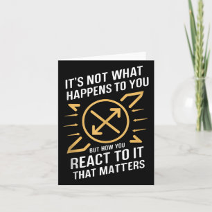 Stoic Phrase Stoicism Philosoper Quote Cool Motiva Card
