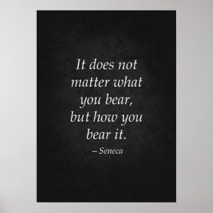 Stoic Quote - Motivational Poster