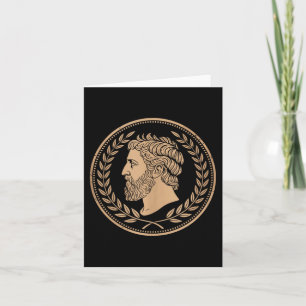 Stoic Roman Epictetus Bust Tank Top Card