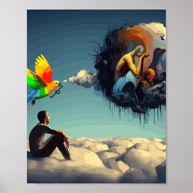 STOIC SENECA QUOTE POSTER (Front)