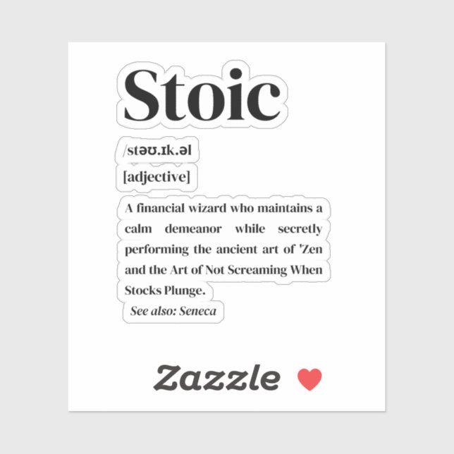stoic trading definition (Sheet)