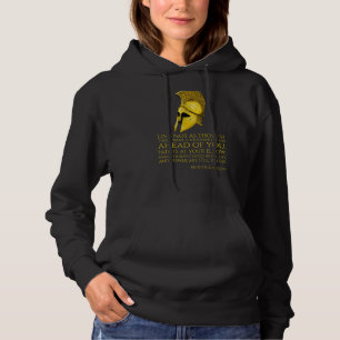 Stoicism  Motivational Marcus Aurelius Life Quote  Hoodie