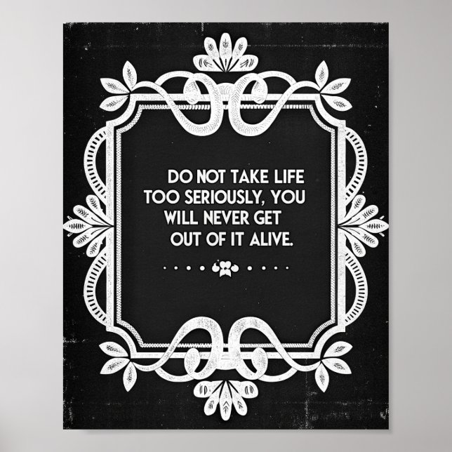 Stoicism Wall Art, Motivational Quote Poster (Front)