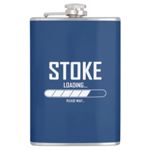 Stoke Loading Hip Flask