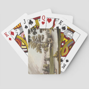 Stoke Place, from Ackermann's 'Repository of Arts' Playing Cards