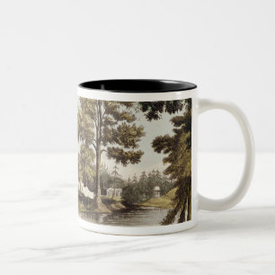 Stoke Place, from Ackermann's 'Repository of Arts' Two-Tone Coffee Mug