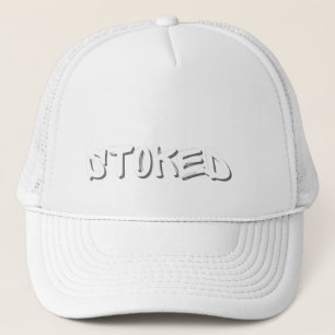 STOKED inspirational motivational gift idea Trucker Hat