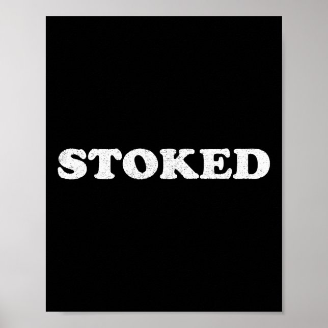 Stoked Surfing  Poster (Front)