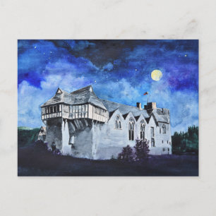 'Stokesay Castle by Moonlight' Postcard