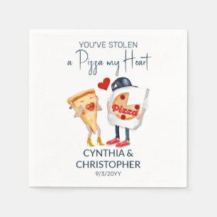 Stolen A Pizza My Heart Napkin