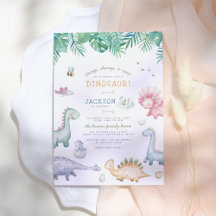 Stomp, Chomp & Roar Dinosaur Boys Birthday Party