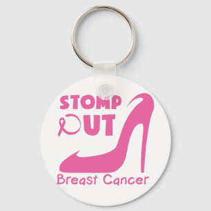 Stomp Out Breast Cancer Key Ring